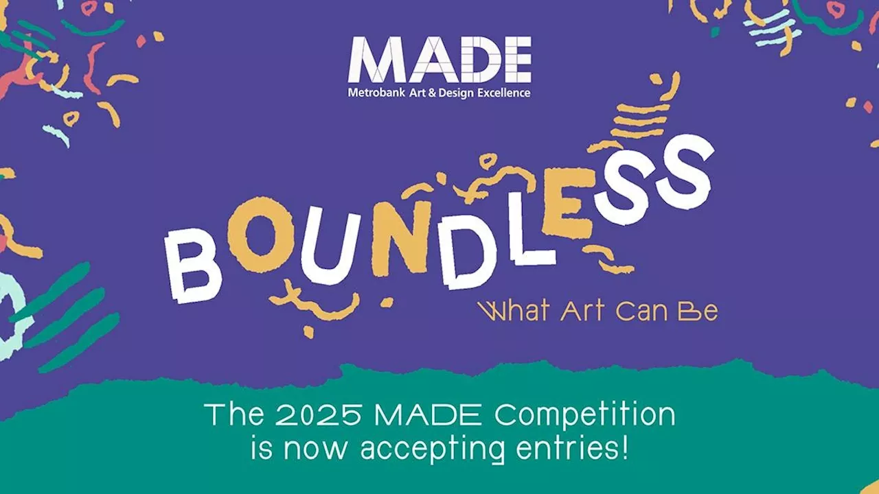 2025 Metrobank Art, Design Excellence Competition now open