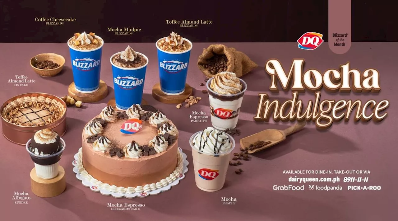 DQ Introduces Mocha Indulgence Blizzard and More to Celebrate 2025's Color Trend