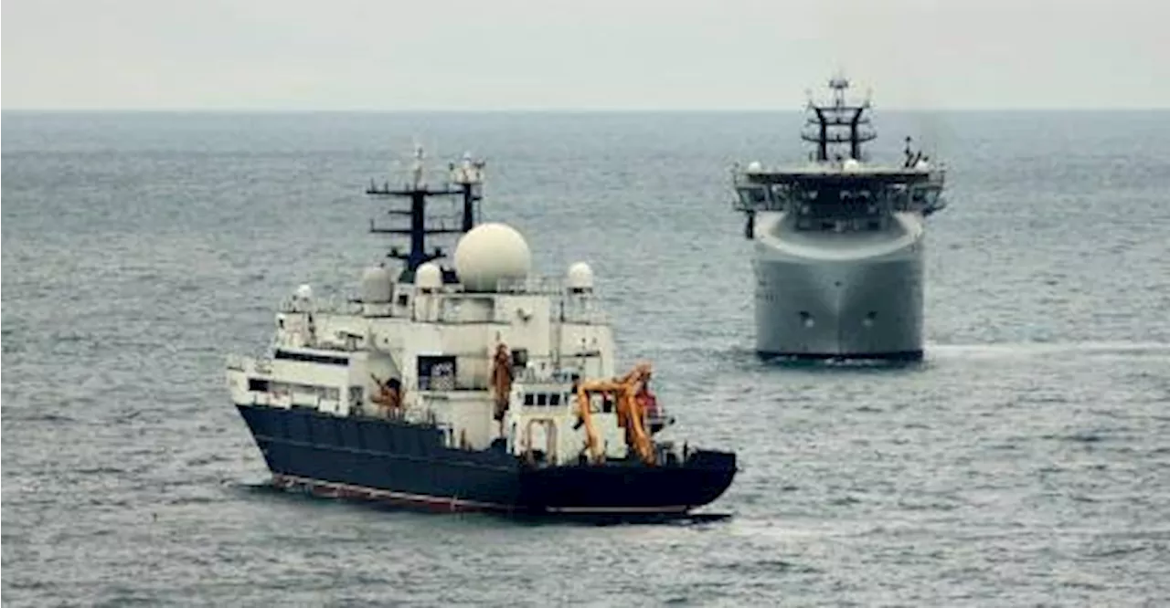 UK Tracks Russian 'Spy Ship' Near Critical Underwater Infrastructure