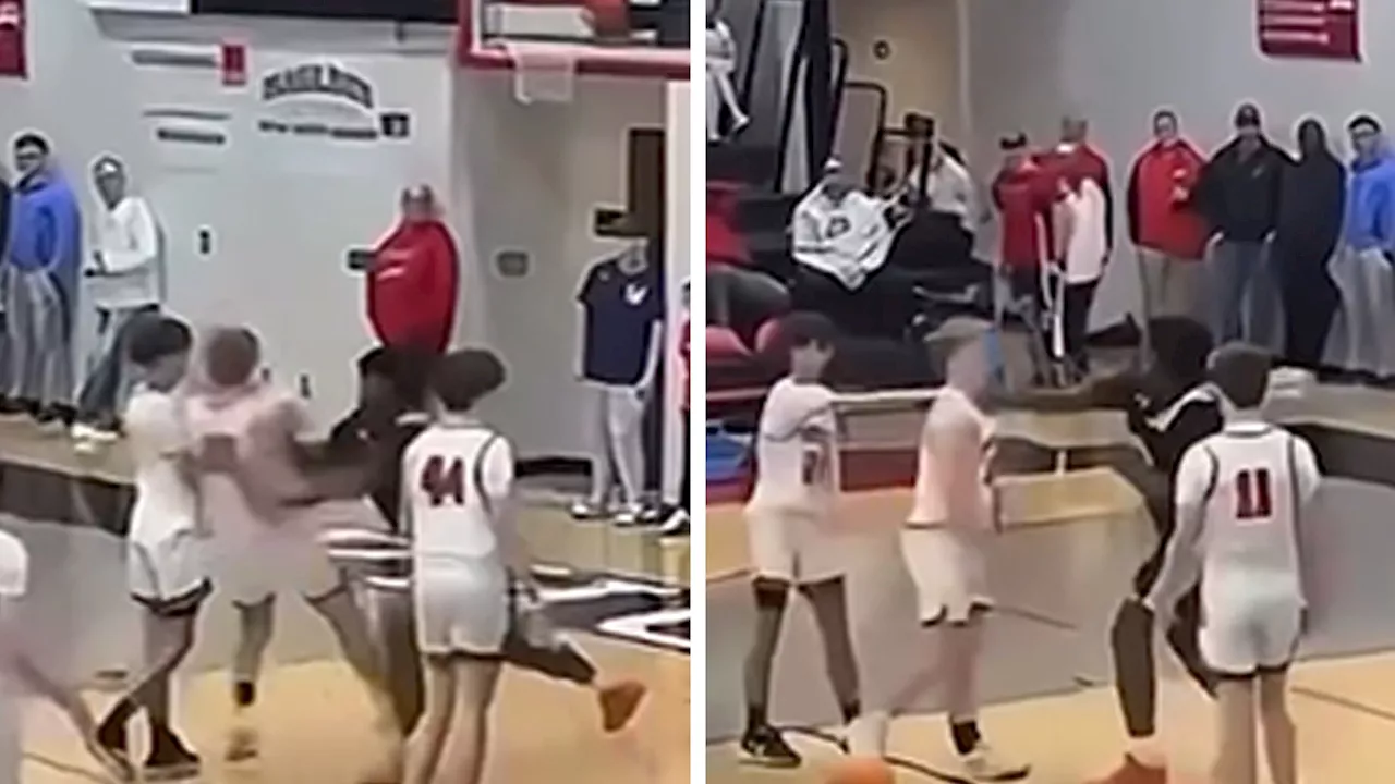 Teen Basketball Player Punches Opponents in Racist Altercation