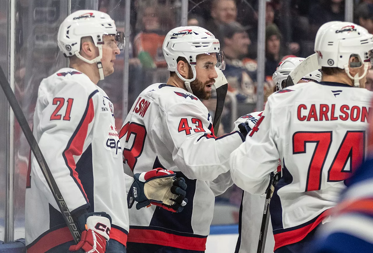 Capitals Hold on to Win in Oilers Thriller