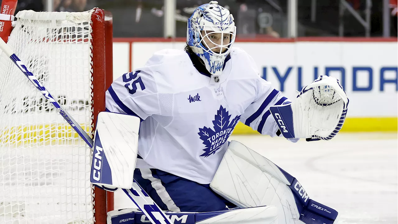 Hildeby Projected Starter for Leafs Against Blue Jackets