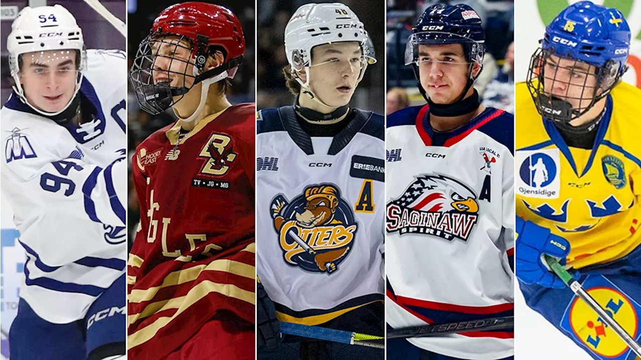 Matthew Schaefer Remains No. 1 in TSN's Mid-Season 2025 NHL Draft Rankings