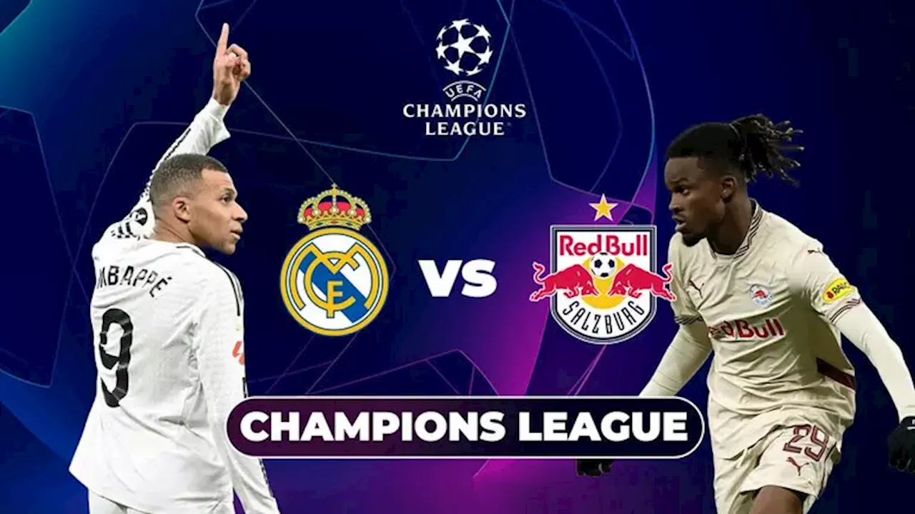 Horario y dónde ver Real Madrid vs. Salzburg de UEFA Champions League