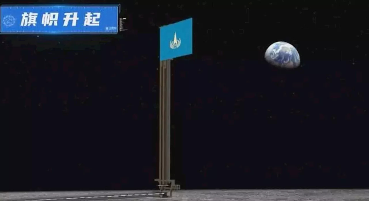 China to Plant a 'Waving' Flag on the Moon in 2026