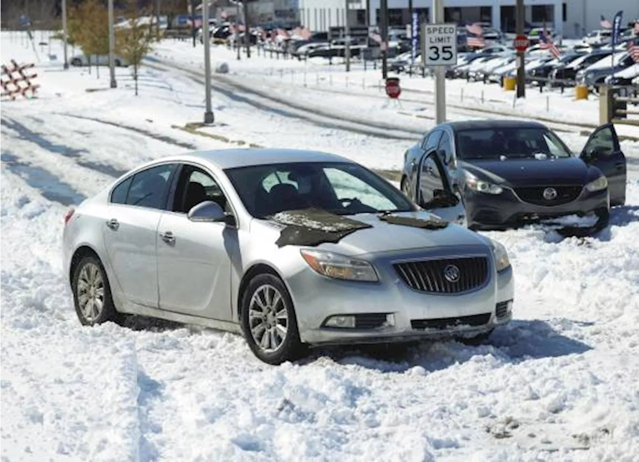 Nieve histórica en el Sur de Estados Unidos