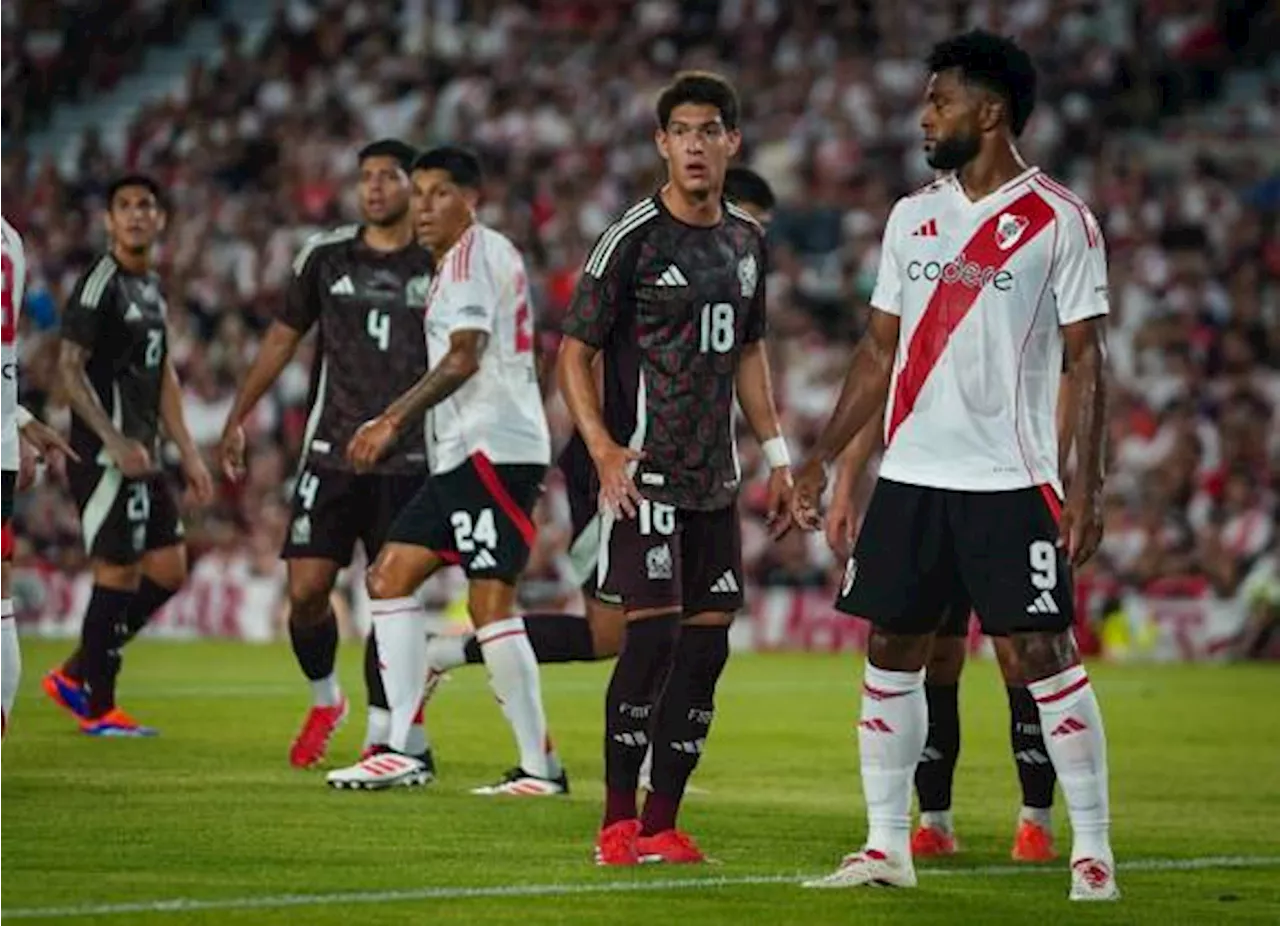 River Plate exhibe al Tri ‘C’ en el Monumental con contundente 2-0