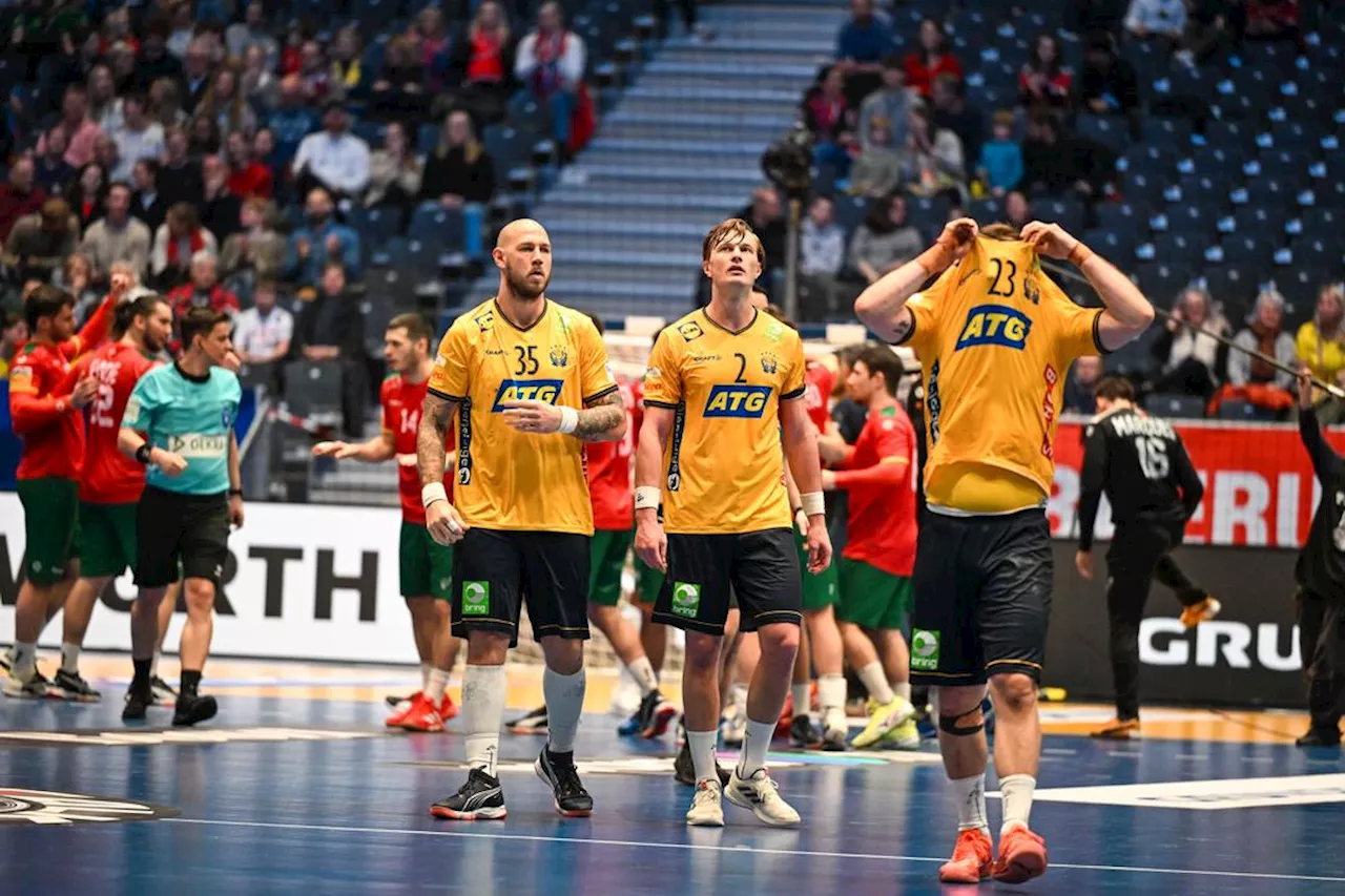 Sverige-Portugal Slutter 37-37 - Norge Avhengig Av Svensk Tap