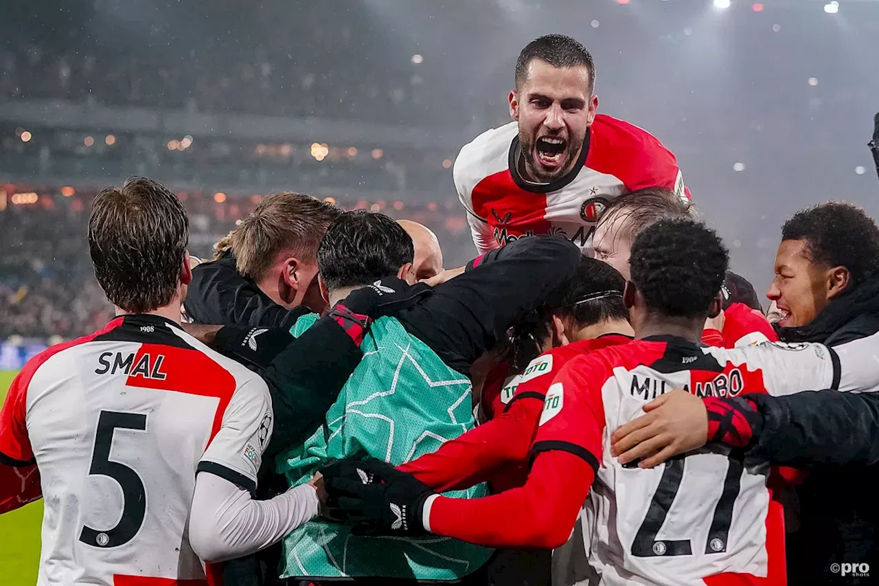 Feyenoord rekent zich rijk: Champions League-miljoenen klotsen tegen de plinten