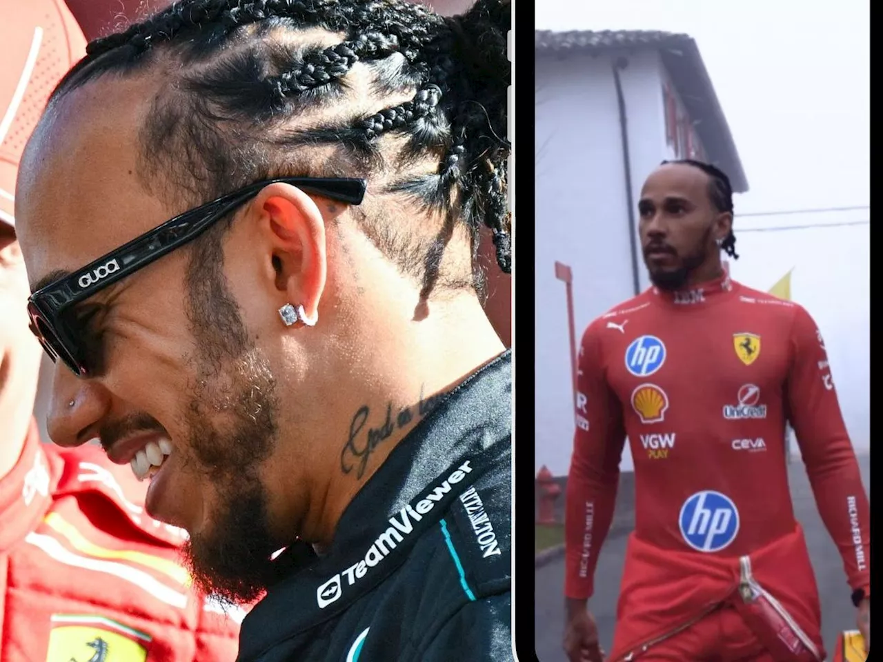 Lewis Hamilton fliegt mit Ferrari in Fiorano los