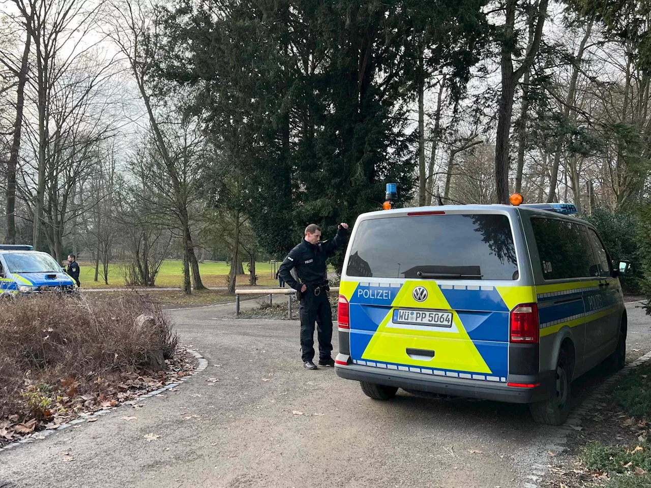 Zwei Tote bei Messerangriff in Park in Aschaffenburg in Nordbayern