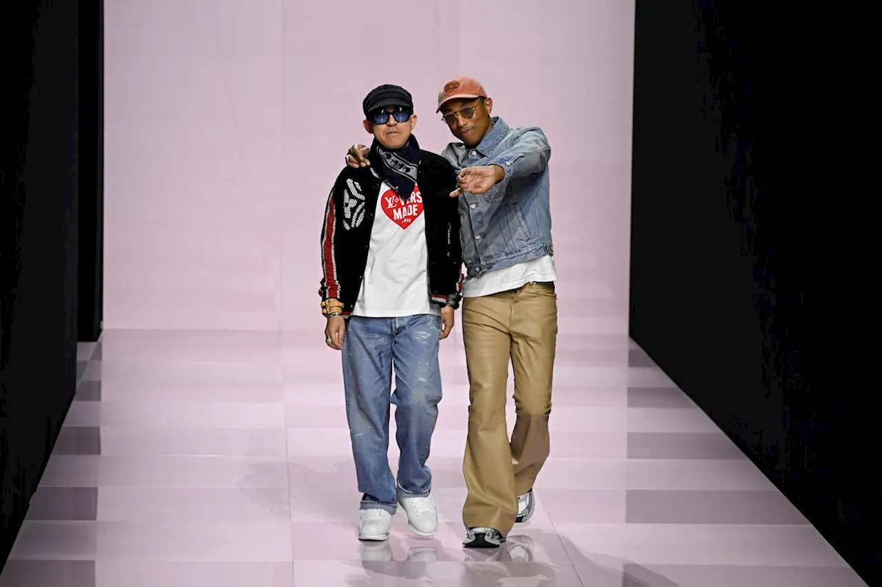 Pharrell Williams and Nigo's Louis Vuitton Show Celebrates Friendship and Streetwear Legacy