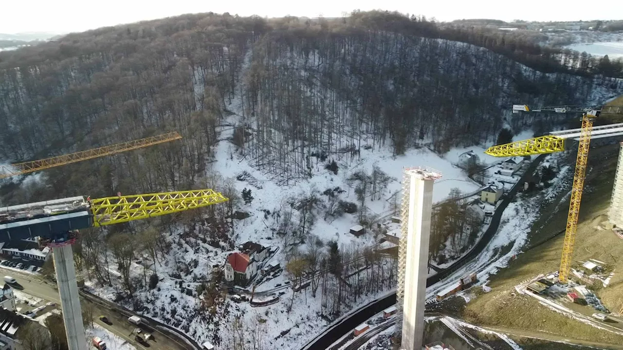 Lüdenscheid: Vorbereitung für den nächsten Bauabschnitt der Rahmedetalbrücke