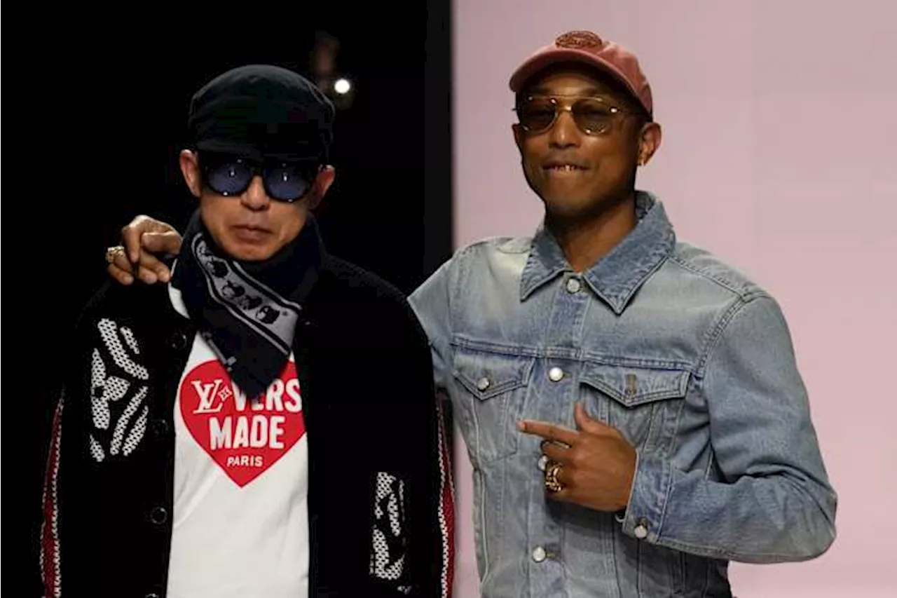 Pharrell Williams and Nigo Debut a Fusion of Streetwear and Japanese Aesthetics at Louis Vuitton