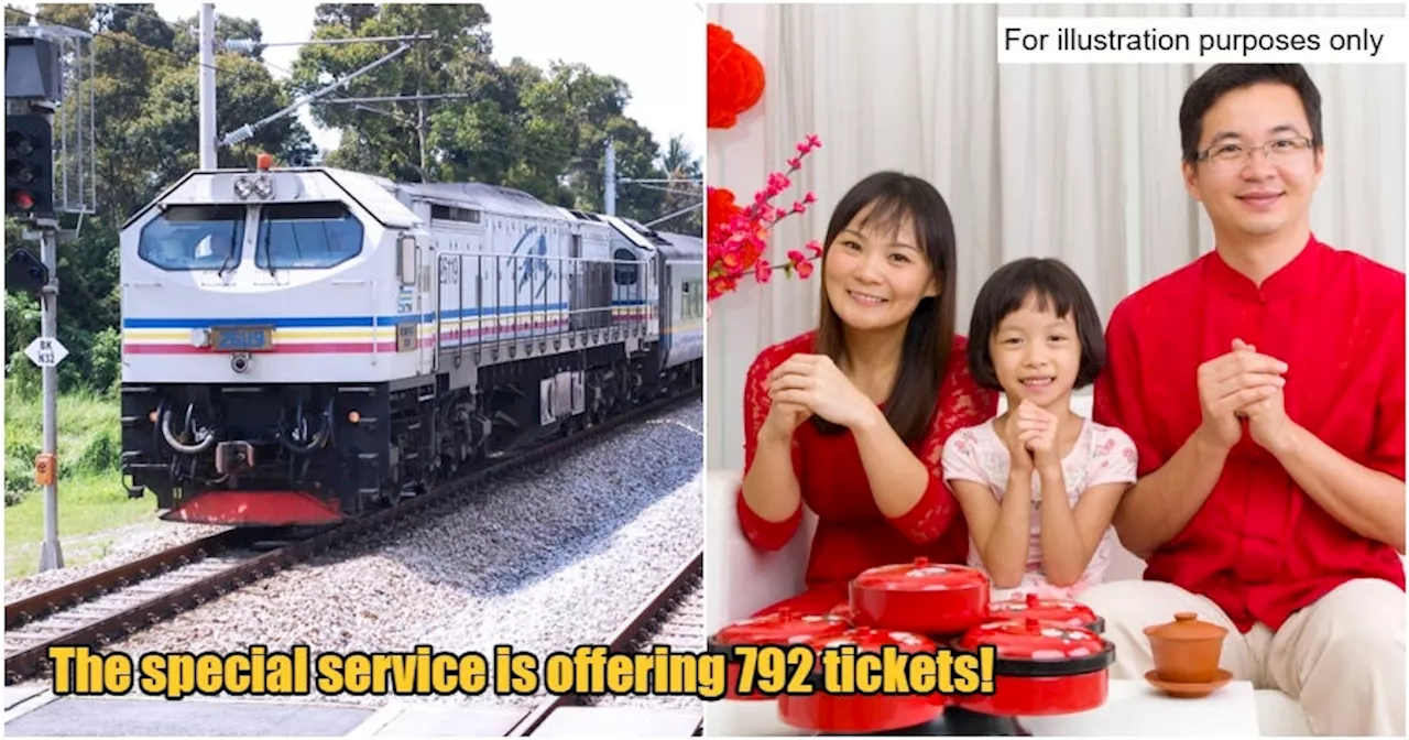 KTMB Launches Special Chinese New Year Excursion Train Service