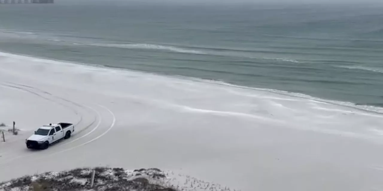 Winter storm that dropped record-breaking snow in New Orleans spreads into Florida and the Carolinas