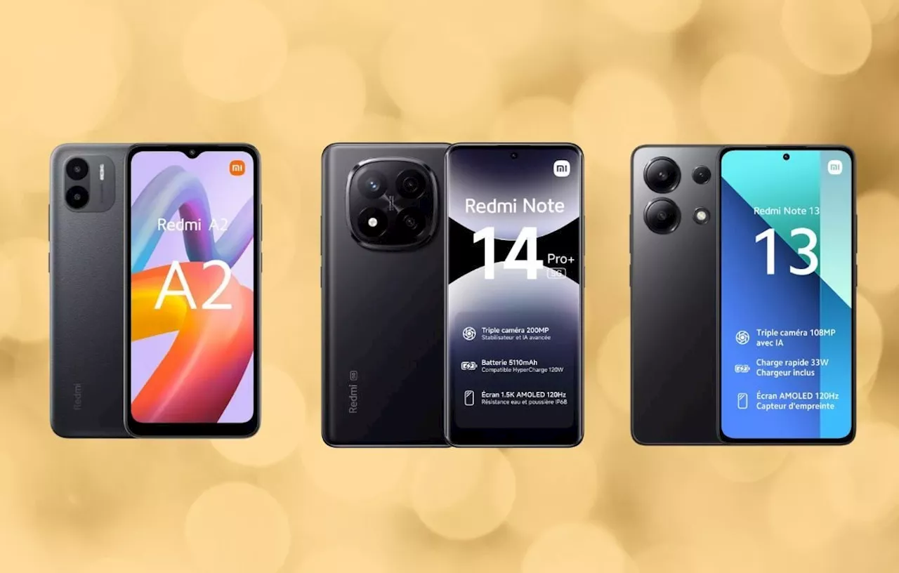 Auchan casse les prix de ces 3 smartphones Xiaomi ultra-performants