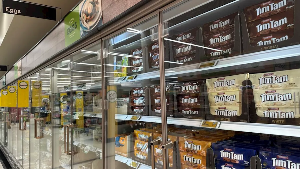 Iconic Aussie treat Tim Tam sold in fridge for the first time, reigniting long-standing debate