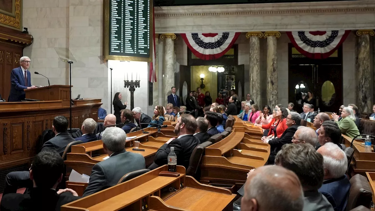 Wisconsin's Evers calls for gun control measures and a bipartisan approach to immigration