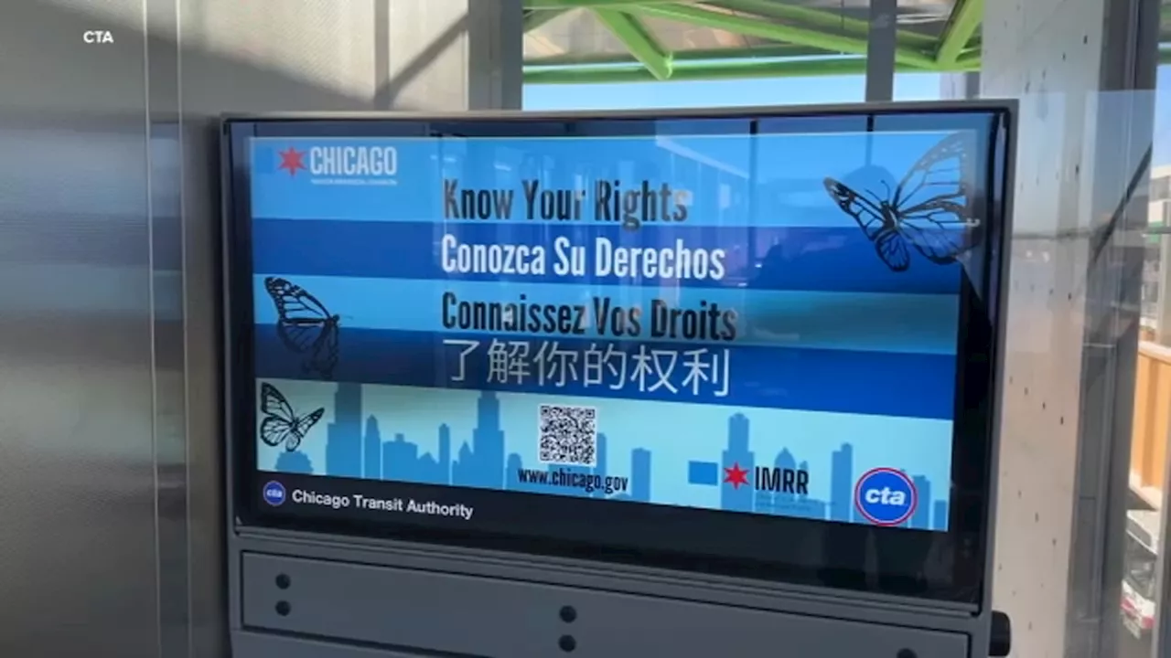 City of Chicago launches 'Know Your Rights' campaign with CTA amid fears of immigration raids