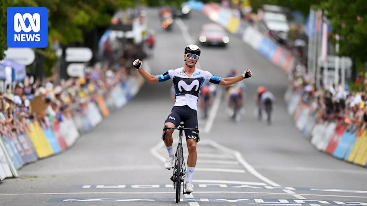 Javier Romo Oliver claims Tour Down Under stage three victory with blistering final attack