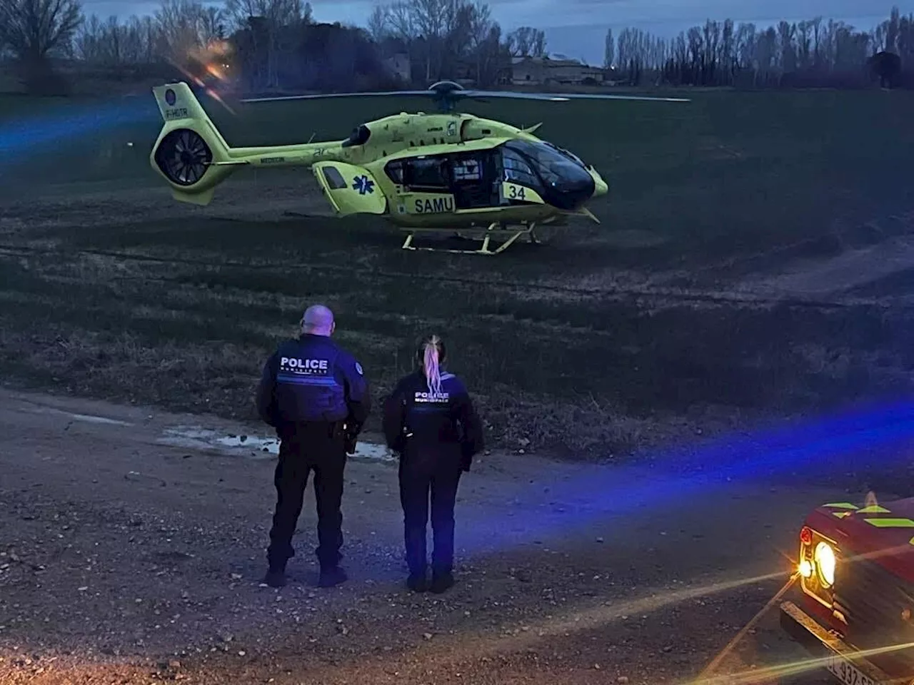 Policiers municipaux de Lunel et Marsillargues sauvent une femme de la noyade