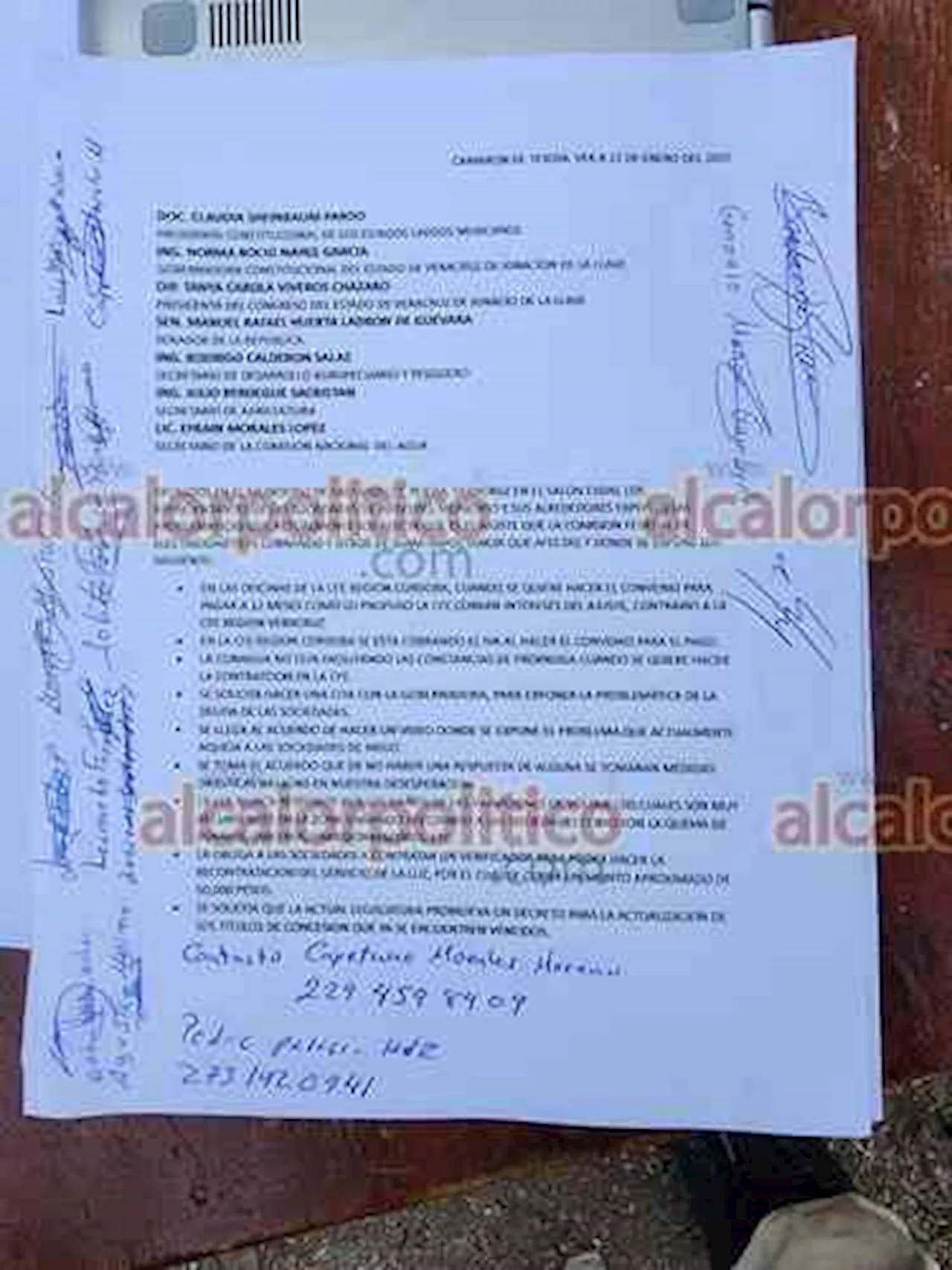 En Camarón de Tejeda, campesinos denuncian cobros abusivos de CFE