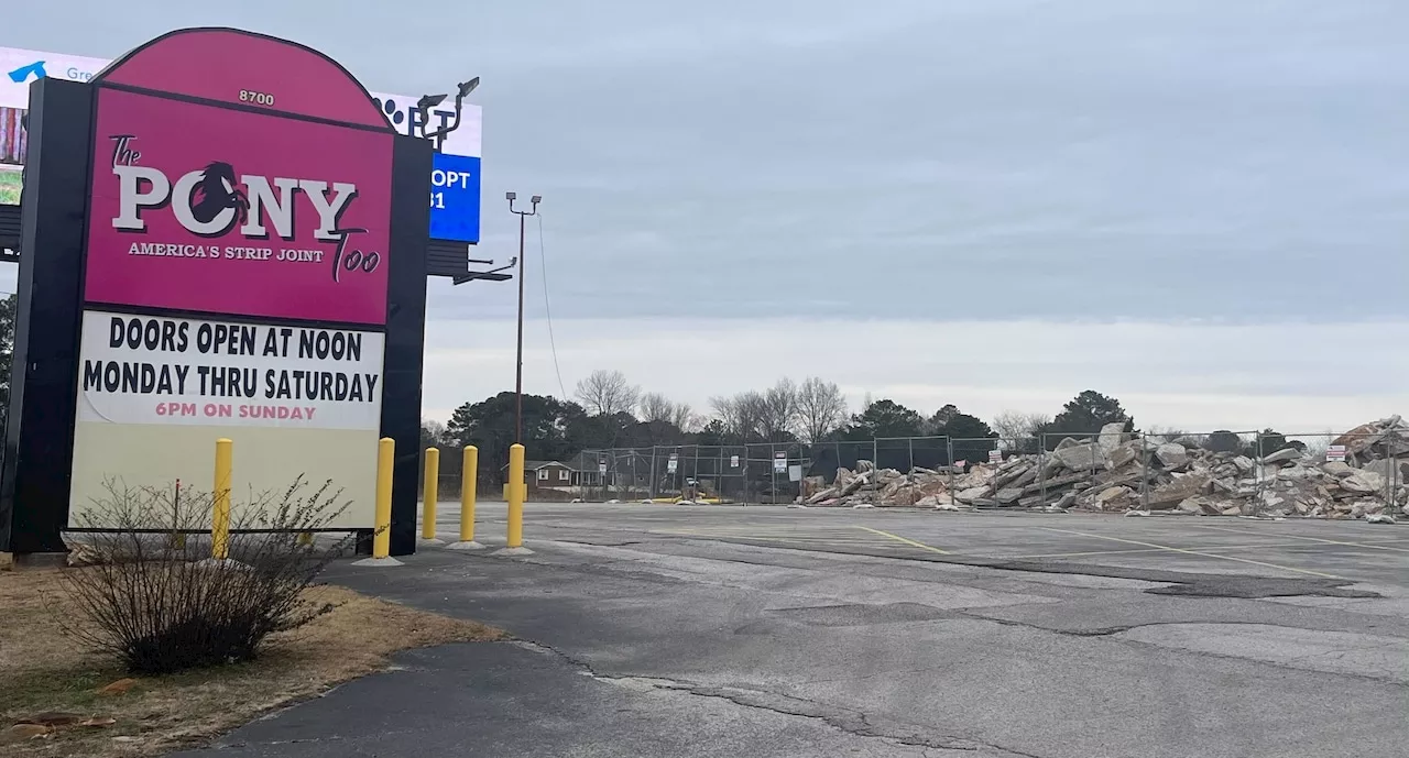 Pony Too Strip Club Demolished for Updates