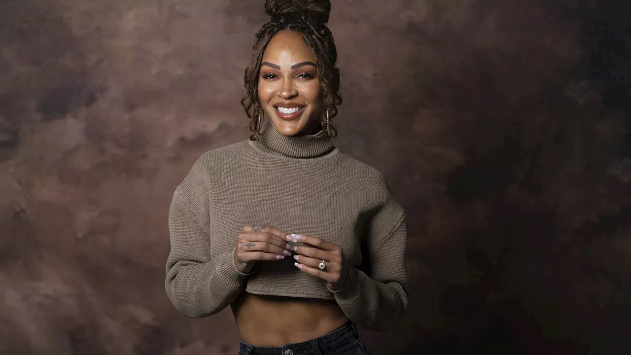 Meagan Good says goodbye to 'Harlem,' hello to her future with Jonathan Majors