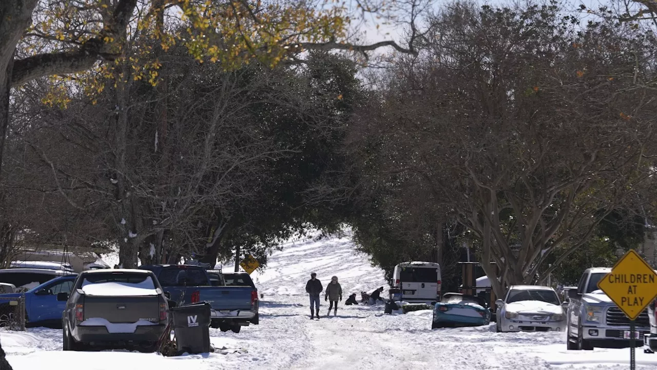 Southern cities get creative to clear leftover snow and ice after rare winter storm