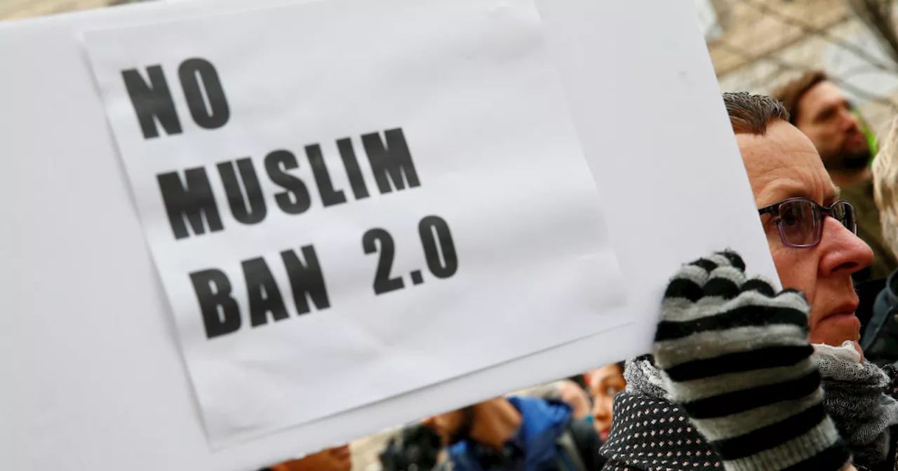 Rights groups warn Trump executive order would restore Muslim 'travel ban'