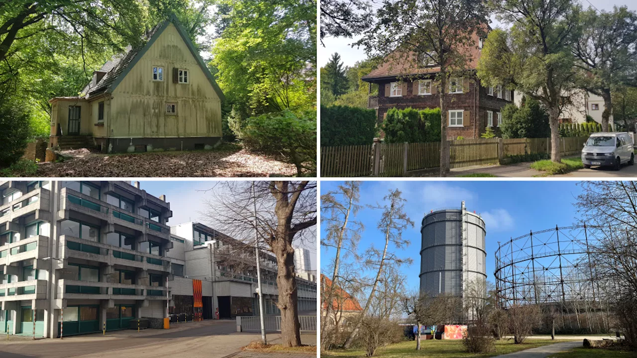 Einzigartige Augsburger Baudenkmäler aus Stahl, Holz, Beton und Eisen