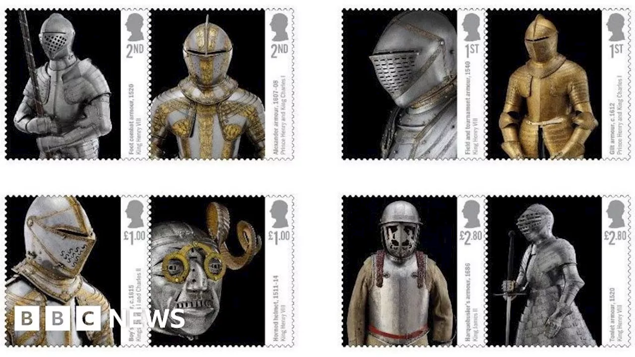 Royal Mail unveils Royal Armouries stamp collection