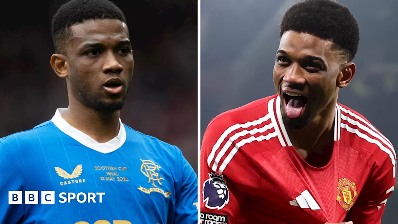 Manchester United v Rangers: Amad Diallo's rise from loan spell