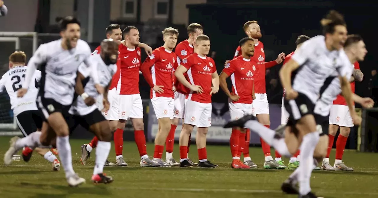 Glentoran End Trophy Drought With Penalty Shootout Victory Over Larne