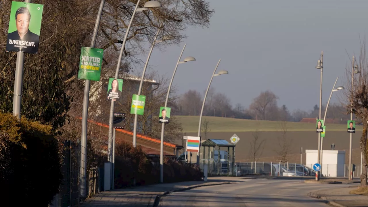 Bad Aibling: Grüne fordern weniger Wahlplakate, plakatieren aber selbst