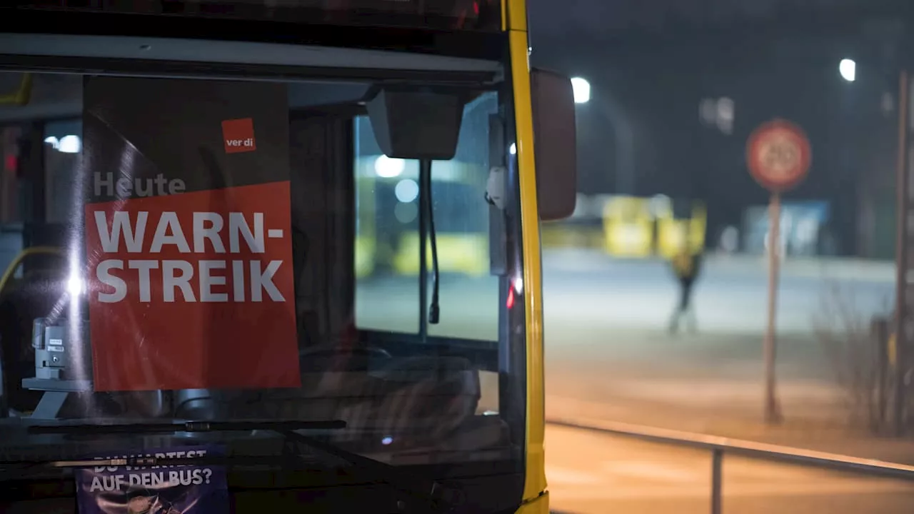 BVG-Streik in Berlin: Verdi ruft für Montag zur Arbeitsniederlegung auf