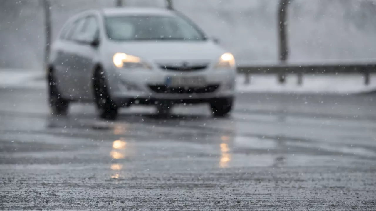 Wetter: Überfrierende Nässe: Hier warnt der Wetterdienst vor Glatteis