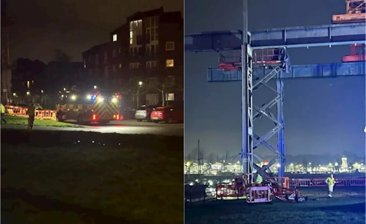 Teenager Rescued After Getting Stuck in Crane at Preston Docks