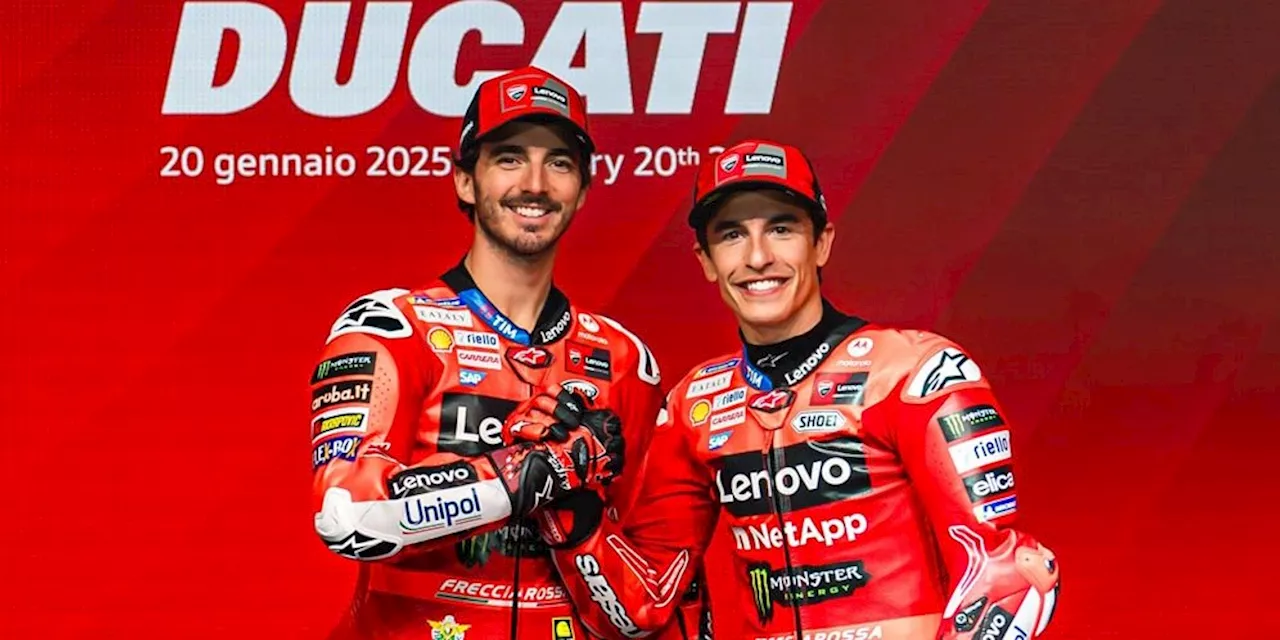 Gigi Dall'Igna Soal Pecco Bagnaia dan Marc Marquez Beda Gaya Balap: Nggak Masalah, Ducati Ahli Cari Solusinya