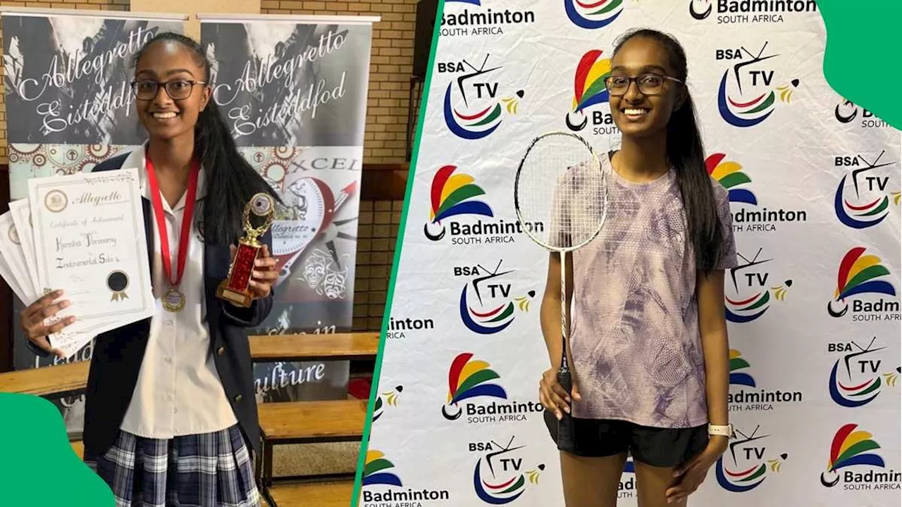 St Stithians Student Achieves Eight Distinctions While Balancing Badminton and Piano