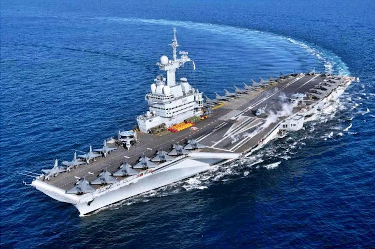 French aircraft carrier Charles de Gaulle, US Navy to hold exercises east of PHL