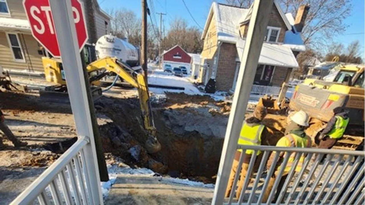 Massive Sinkhole Forces Shippensburg Couple From Their Home