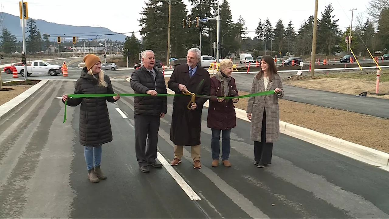 ‘Very successful’: Nanaimo celebrates opening of new intersection at Bowen Road