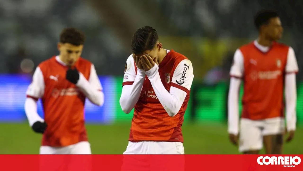 Sporting de Braga perde na Bélgica e fica em posição delicada na Liga Europa