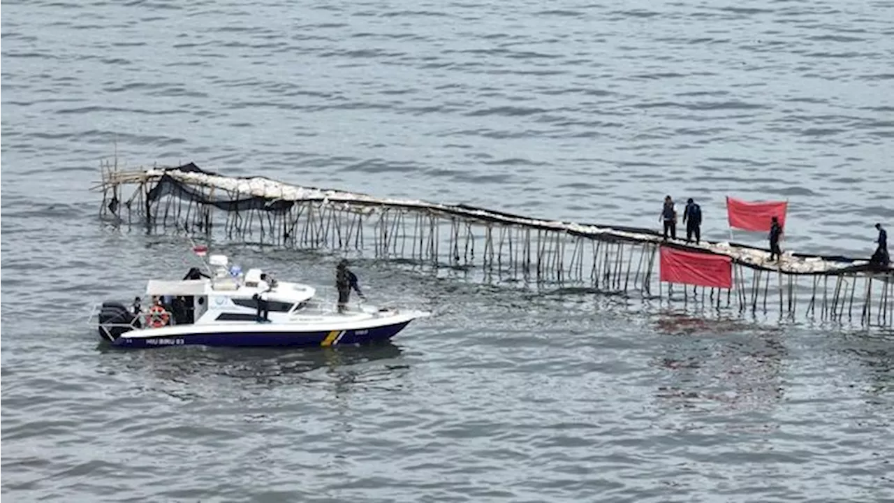 Bukan Cuma di Tangerang dan Bekasi, Pagar Laut Juga Muncul di Sidoarjo