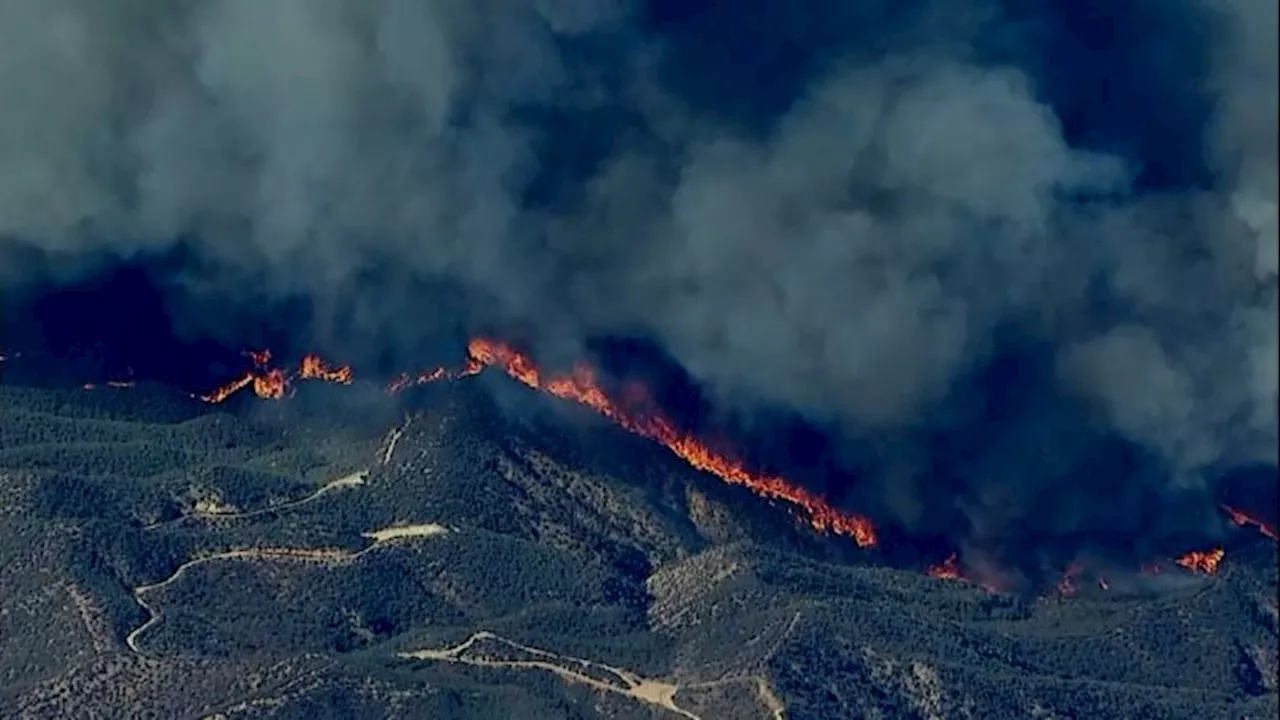 Thousands Evacuated as Out-of-Control Hughes Fire Ravages Southern California