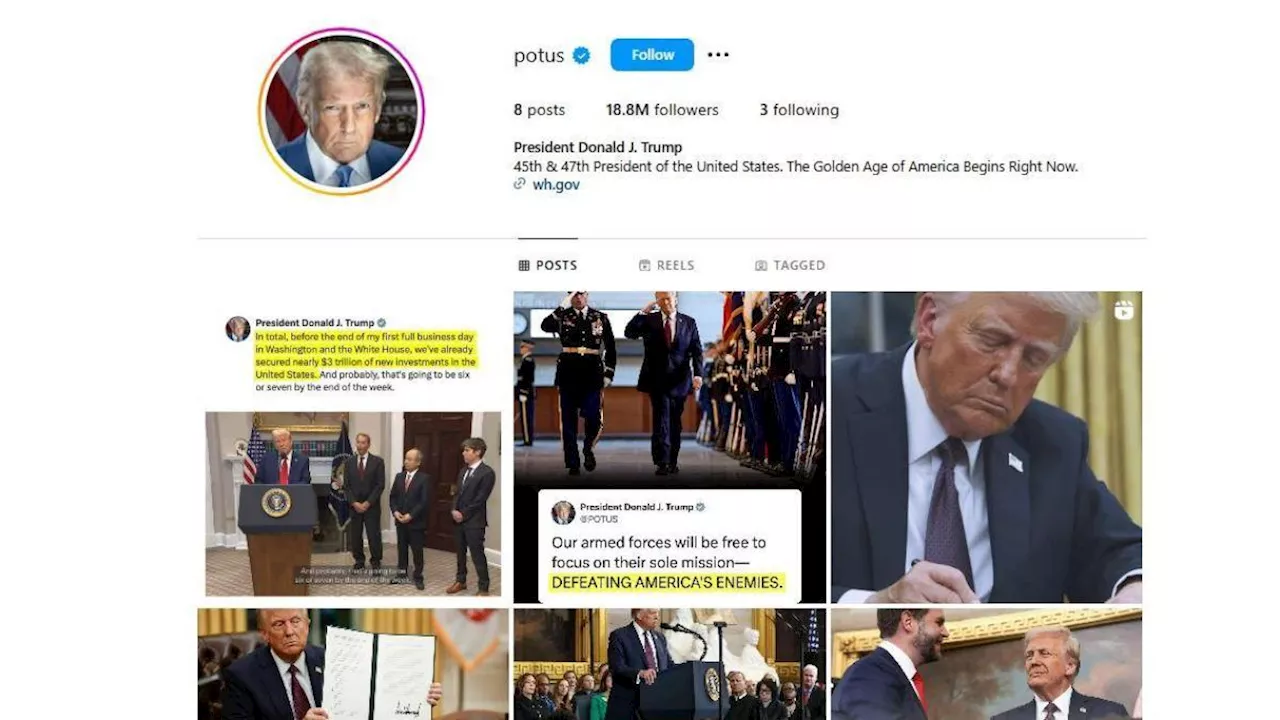 Perché molti utenti ora seguono le pagine Facebook e Instagram di Trump «a loro insaputa»