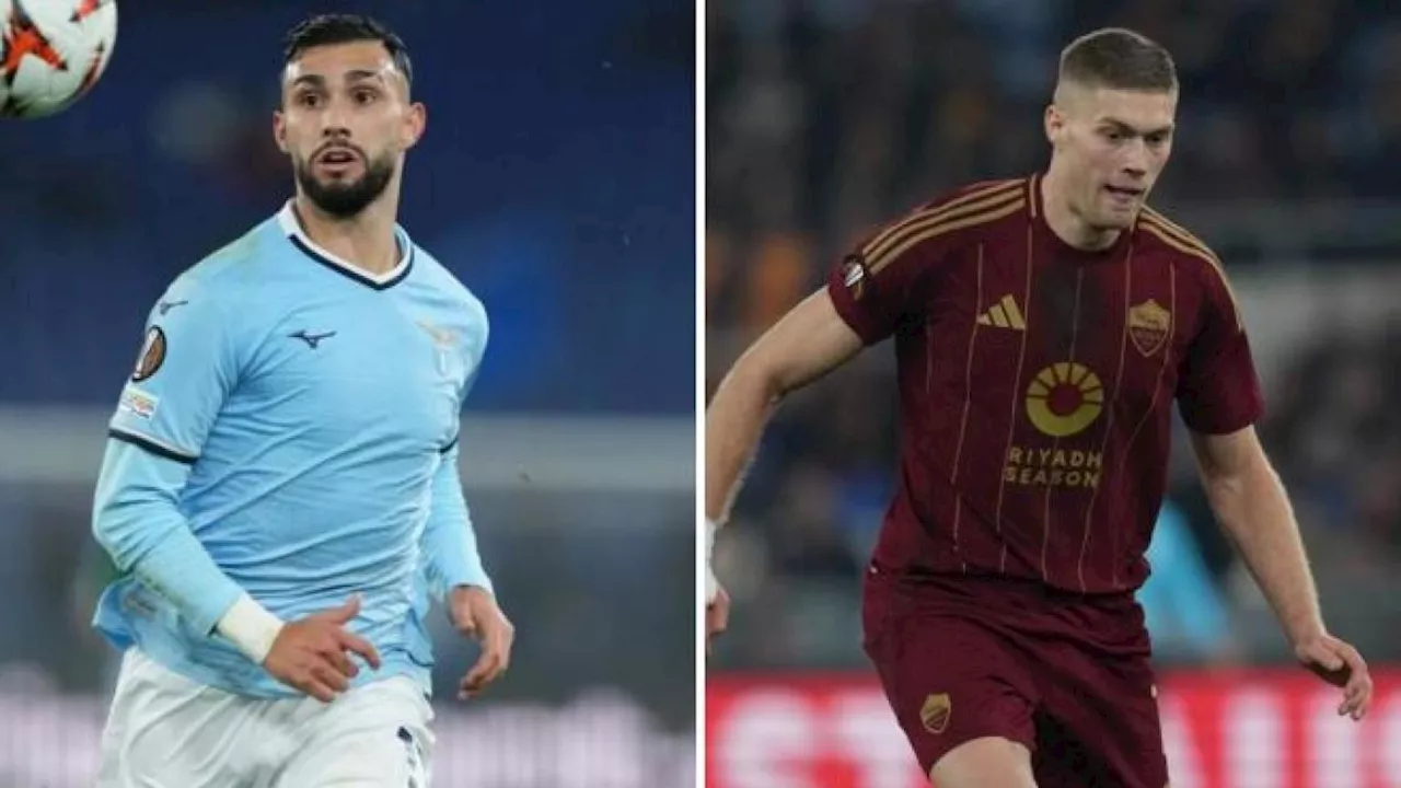 Roma e Lazio in campo per l'Europa League