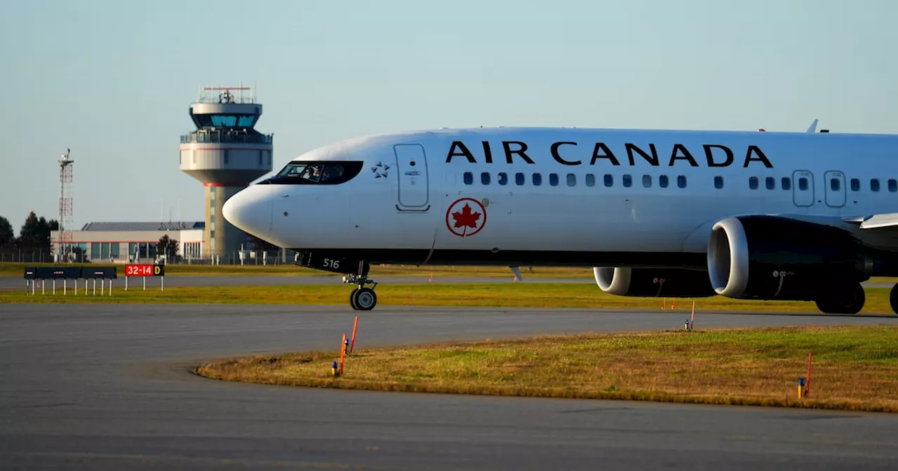 Air Canada Plane at Ottawa Airport